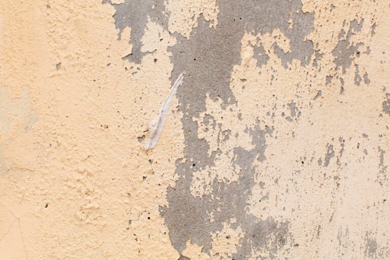 Peeling paint